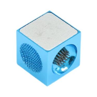 Imagem de rockible Kit de reparo de tacos de sinuca, modeladores de pontas de taco, acessório leve, versátil e portátil para aparar, Azul