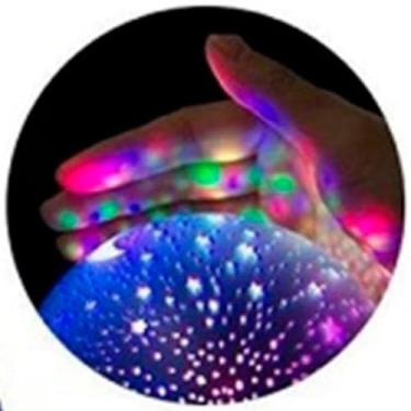 Imagem de Luminária Projetor Estrelas Galaxy Star Master 360° – Luz Noturna Infantil e Decorativa com Efeitos de Céu Estrelado – Cor Preta