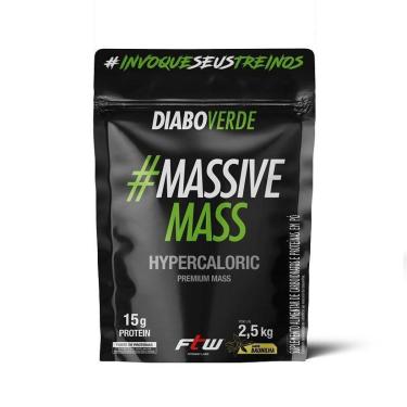 Imagem de Diabo Verde Massive Mass Hipercaloric 2,5Kg FTW-Unissex