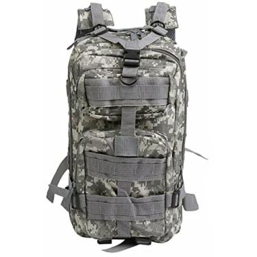 Imagem de Mochila Tática Multiuso Escolar Cargueira 30 Litros Camping Cinza 929-B - Lorben