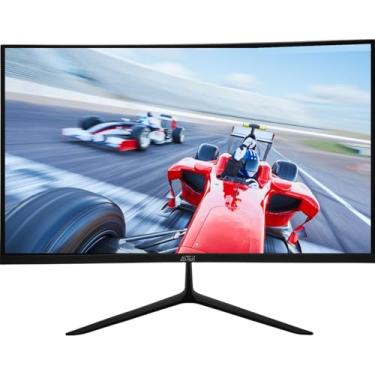 Imagem de Monitor Gamer Curvo 23.8" 3ms 100Hz Resolução Full HD 1920x1080 Modelo slim com suporte VESA- Painel VA