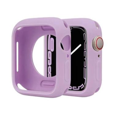 Imagem de Capa De Silicone Macia Para Apple Watch Series 8 7 6 SE 5 4 38mm 40mm 