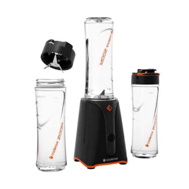 Imagem de Blender Cadence com 2 Garrafas Bld701 220v, Preto, 220V