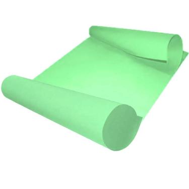Imagem de Kit 86 Folhas De Cartolina Verde Claro 140G/M2 50Cm X 65Cm