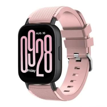 Imagem de Pulseira esportiva de silicone para Redmi Watch 5 Lite, acessórios de relógio inteligente, cinto de substituição (Pink)