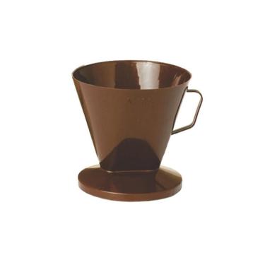 Imagem de Porta Filtro/Coador De Cafe 102 De Plastico Marrom 13X10,5Cm