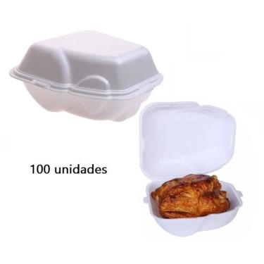 Imagem de Frangueira de isopor h05 ultratherm branca c/100  1 caixa 