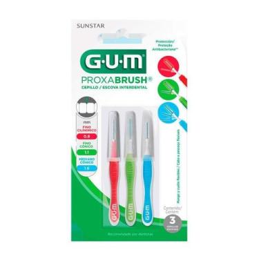 Imagem de Escova Interdental G.U.M Proxabrush 3 Unidades