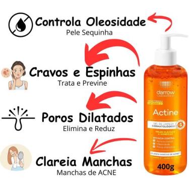 Imagem de Actine Sabonete Liquido Facial 400ml Vitamina C Darrow - Actine Sabone