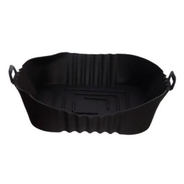 Imagem de Forma de Silicone Quadrada FSI-02PT 16cm Para Air Fryer - HAUSKRAFT
