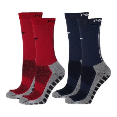 Imagem de Kit 2 Pares de Meias Penalty Grip Masculina