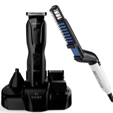 Imagem de Aparador De Pelos Gama Italy 9 Em 1 Titanium Maquina Cortador Cabelo A
