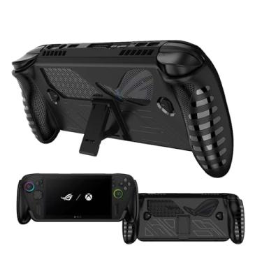 Imagem de NOUKAJU Case for ASUS ROG Xbox Ally X(2025), Game Console Case,Anti-Drop, Anti-Scratch,Shockproof,Silicone Protective Cover for ASUS ROG Xbox Ally Handheld Video Game Console(Black)