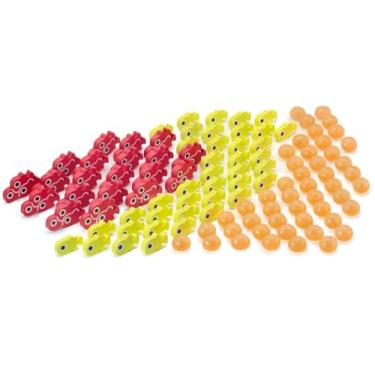 Imagem de Stonemaier Games: Finspan Upgrade Pack | Squishy Eggs and Wooden Fish Tokens | 40 Young Tokens, 20 School Tokens, and 50 Squishy Egg Tokens (TPR Plastic) - Add to Finspan