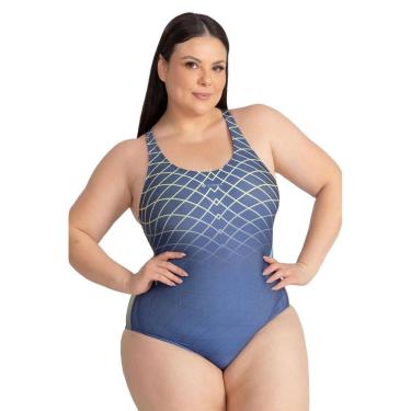 Imagem de Maio Natação Trinys Estampado 3584 Plus Size