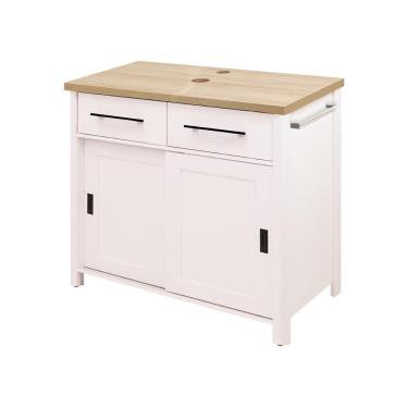 Imagem de Gabinete Armário Banheiro Ditália Bn-04 Branco