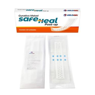 Imagem de Curativo Visível Safe Heal Post-Op 10X30  5X25  1Un Kelogel