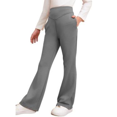 Imagem de Calças Flare para meninas adolescentes da Bélgica Fall Bell Bottom cin