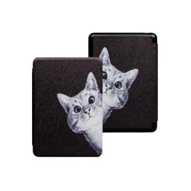 Imagem de Akacy Capa com padrão pintado para Kindle Paperwhite 6.0 polegadas 11ª geração lançada em 2022/2024 (Modelo: C2V2L3/RS23CV) com função hibernar/despertar automática (28)