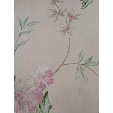 Imagem de Papel de parede vinílico importado limpavel floral FA811056. - SD deco