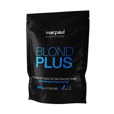 Imagem de Pó Descolorante Profissional Pouch Blond Plus Azul Macpaul 500g