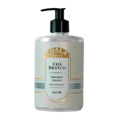 Imagem de Coala Chá Branco 500ml Sabonete Líquido Mãos, Corpo e Rosto