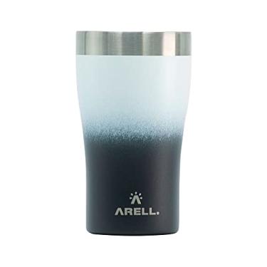 Imagem de COPO TÉRMICO DE CERVEJA ARELL COM ISOLAMENTO VÁCUO TULIP 500ML BLACK WHITE