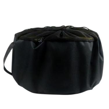 Imagem de Armazenamento de mangueira para trailer | Sacos de armazenamento para trailers - Transportador superior de malha respirável para trailer, acampamento, viagem, jardim, irrigação, casa móvel