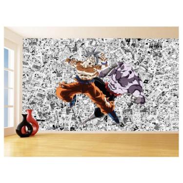 Imagem de Papel De Parede Dragon Ball Goku Página Manga 3,5M Dbz558 - Você Decor