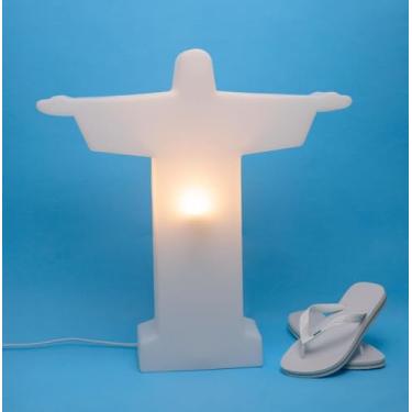 Imagem de Luminária Decorativa Cristo Redentor – Bivolt, Design Brasileiro, Iluminação Suave