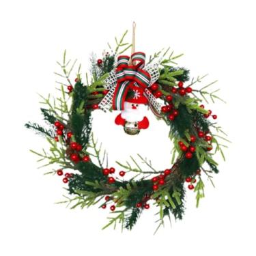 Imagem de shamjina Guirlanda de Natal Artificial Decoração de Natal Verde com Frutas Verdes Da Estação