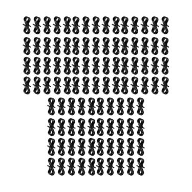 Imagem de Bothyi 100x Clipes para Luzes de Natal, Clipes para Luzes Externas, Ganchos Multiuso em Formato de S, Mini Ganchos para Pendurar em Telhas, Festas, Ambientes