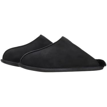 Imagem de KIRKLAND Pantufa masculina Signature Shearling Clog (preto, sistema de tamanho de calçados dos EUA, adulto, masculino, numérico, médio, 11)