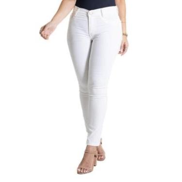 Imagem de Calça Sarja Sawary Skinny - 278678 - off white 36-Feminino