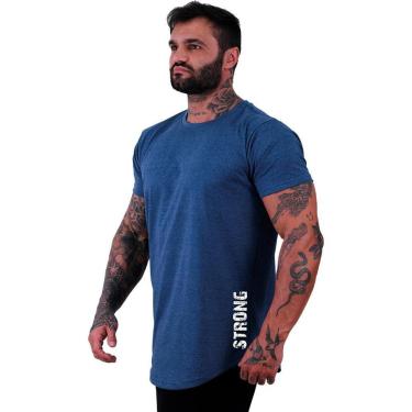 Imagem de Camiseta Longline MXD Conceito Estampada Academia Treino Fit-Masculino