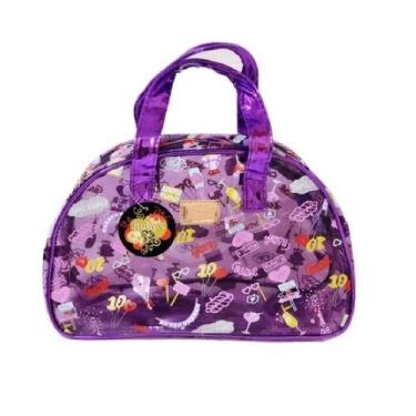 Imagem de Necessaire Grande Com Alça Para Cosméticos Rubys - Ruby's, Roxo