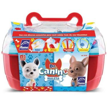 Imagem de Maleta Dr Canino Pet C/ Acessórios - Azul/vermelho - Roma