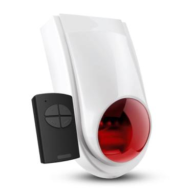 Imagem de Sirene Inteligente Zigbee AGL – 130dB, Wi-Fi 2.4GHz, LED Integrado, Bateria Recarregável, Automação Residencial, Notificações em Tempo Real – Compatível com AGL Home.