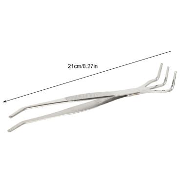 Imagem de Ferramenta de Jardinagem de Aço Inoxidável Tweezers 2 Em 1 Design Ergonômico para Entusiastas Iniciantes