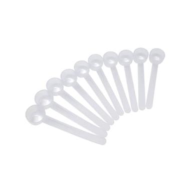 Imagem de Supplement and Supply 2 colheres de chá (2/3 colheres de sopa | 10 ml) Colher arredondada de cabo longo para café, proteína em pó, alimentos para animais de estimação, especiarias, grãos, produtos