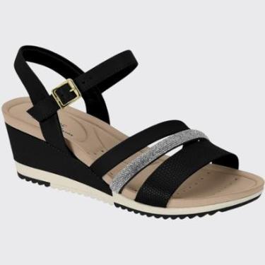 Imagem de Sandália Feminina Ultraconforto Anabela Tiras Modare 7123.147.28289-Feminino