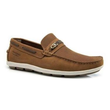 Imagem de Sapato Mocassim Dockside Casual Masculino Couro Ferricelli-Masculino