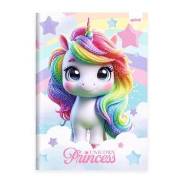 Imagem de Fantasy Caderno Universitário Brochura Capa Dura 80 fls Spiral