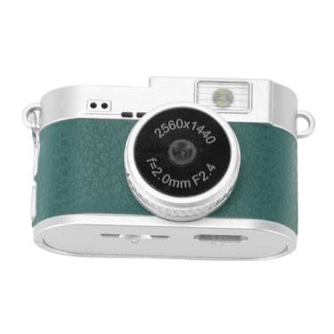 Imagem de Asixxsix Mini Câmera de Chaveiro, Tela Colorida de 1,47 Polegadas, 4MP, 1080P HD, Mini Câmera Digital, Gravador de Vídeo 2K com Porta de Carregamento Tipo C, Ideal para Viagens (Verde)