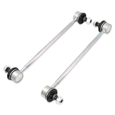 Imagem de 2 peças de elos de barra estabilizadora frontal de liga de níquel de zinco, compatível com Hyundai Accent 2006-2011, Kia Rio/Rio5 2006-2011, número de substituição K80858 K80859