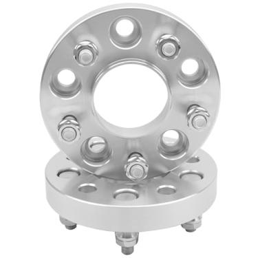 Imagem de IRONTEK Espaçadores de roda de 5 x 120 mm compatíveis com BMW 323ci,M3, 525i, 525xi, 528i, 530i, 530xi, 535i, M5, 633i, 635i, M6, 730i, 840ci, 840i, 850ci, passo de rosca forjada de 3,8 cm M12x12 Cubo