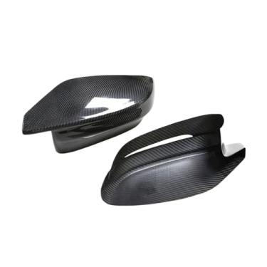 Imagem de Padrão de fibra carbono retrovisor exterior tampas espelho lateral lhd Compatível com bmw m240i m440i i4 m50 m2 g87 m3 g80 m4 g82 g83