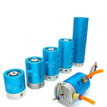 Imagem de 1 peça União Rotativa G1/20.3 cm Porta 1-8 Passagens/Canal Gás, Ar, Anel Deslizante Baixo (2 Orifícios de Passagem 25 mm)