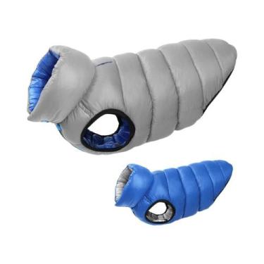 Imagem de Jaqueta Reversível Impermeável Para Cães De Inverno, Colete Espesso Pa