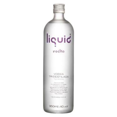 Imagem de Vodka Nacional Tridestilada Liquid - Garrafa 950ml